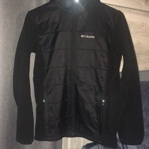 Columbia boys zip fleece hoodie jacket